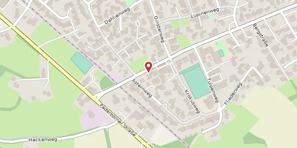 Karte der Umgebung von Bergstr. 12, 33415 Verl