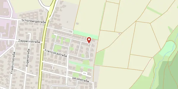 Karte der Umgebung von Elisabethenstraße 34/1, 73760 Ostfildern