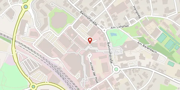 Karte der Umgebung von Rathausgasse 1, 35260 Stadtallendorf