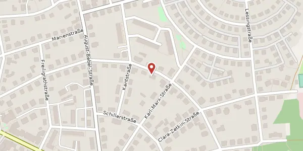 Karte der Umgebung von Goethestraße 31, 01445 Radebeul