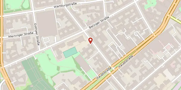 Karte der Umgebung von Eisenacher Straße 56, 10823 Berlin