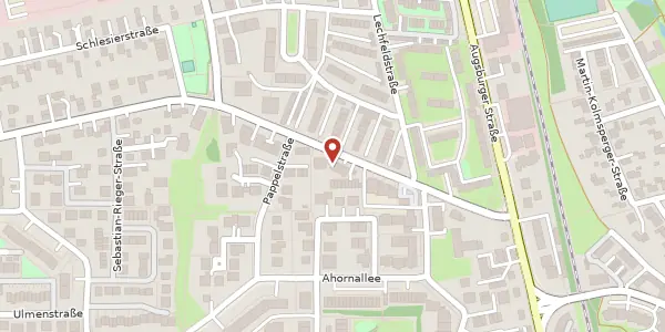 Karte der Umgebung von Iglinger Str. 11 k, 86899 Landsberg