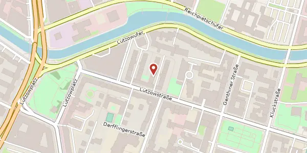 Karte der Umgebung von Lützowstraße 47, 10785 Berlin