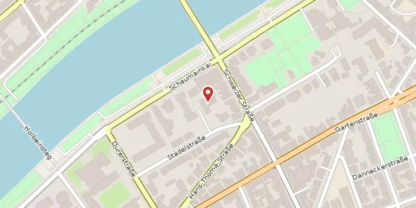 Karte der Umgebung von Städelstr. 10, 60596 Frankfurt