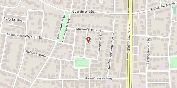 Karte der Umgebung von Hallgartenstr. 5 a, 81375 München