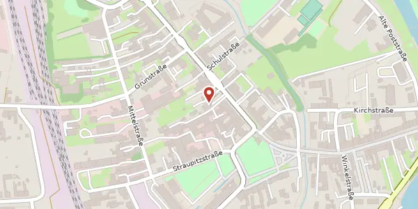 Karte der Umgebung von Berliner Str. 39, 03172 Guben