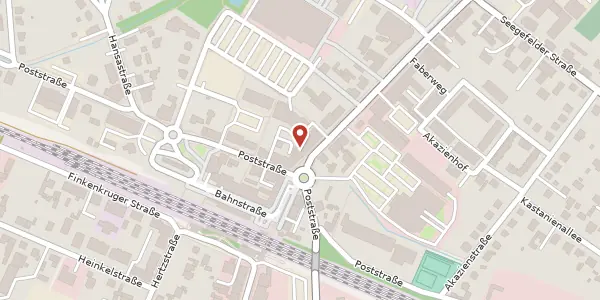 Karte der Umgebung von Bahnhofstraße 79 - 81, 14612 Falkensee