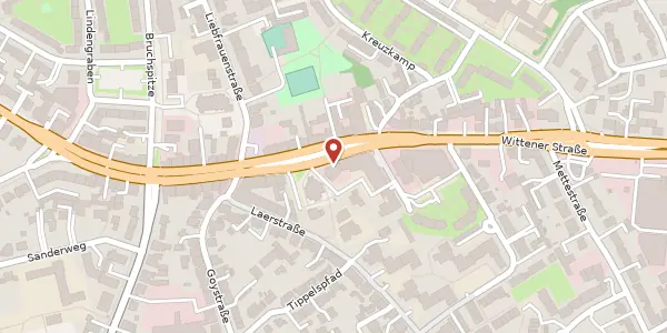 Karte der Umgebung von Wittener Str. 242, 44803 Bochum