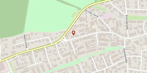 Karte der Umgebung von Moritzbergstraße 5, 90482 Nürnberg