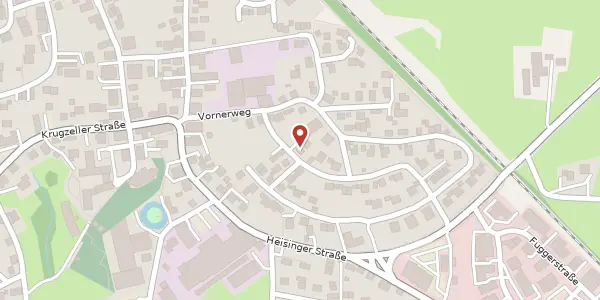 Karte der Umgebung von Sudetenstr. 3, 87463 Dietmannsried
