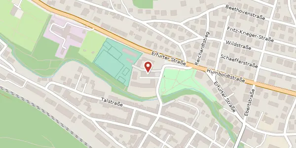 Karte der Umgebung von An der Weidigsmühle 1, 07743 Jena