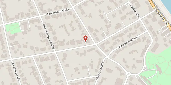 Karte der Umgebung von Marienburger Str. 22, 50968 Köln
