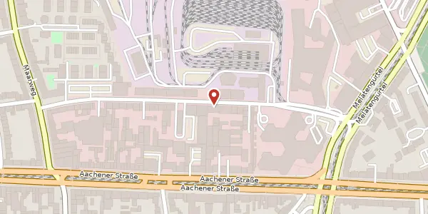 Karte der Umgebung von Scheidtweilerstraße 15A, 50933 Köln