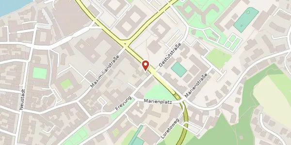 Karte der Umgebung von Podewilsstr. 6, 84028 Landshut