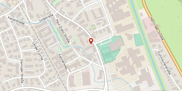 Karte der Umgebung von Raichbergstraße 72, 72072 Tübingen