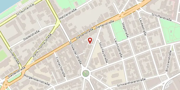 Karte der Umgebung von Oppenheimer Landstr. 10, 60594 Frankfurt