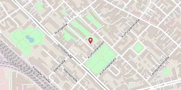 Karte der Umgebung von Schwälmer Str. 21, 60486 Frankfurt