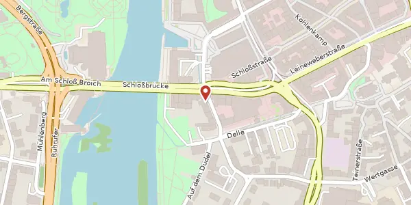 Karte der Umgebung von Ruhrstr. 9, 45468 Mülheim an der Ruhr