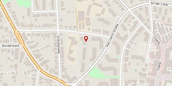 Karte der Umgebung von Max-Zelck-Straße 7, 22459 Hamburg