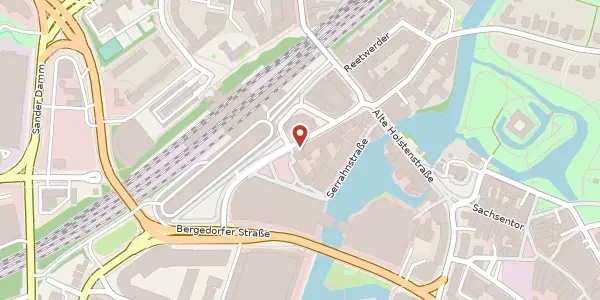 Karte der Umgebung von Weidenbaumsweg 17, 21029 Hamburg