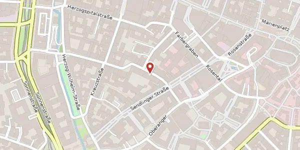 Karte der Umgebung von Hackenstr. 5, 80331 München