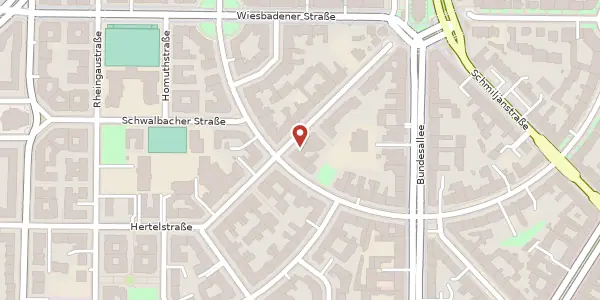 Karte der Umgebung von Goßlerstraße 23, 12161 Berlin
