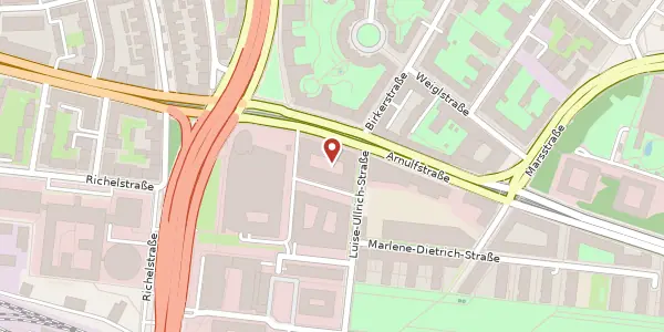 Karte der Umgebung von Arnulfstr. 59, 80638 München