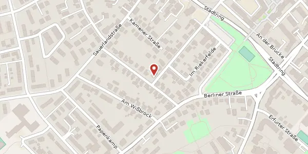 Karte der Umgebung von Krefelder Str. 18, 33647 Bielefeld