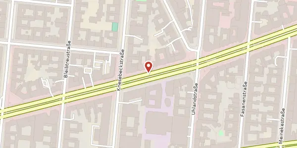 Karte der Umgebung von Kurfürstendamm 40/41, 10719 Berlin