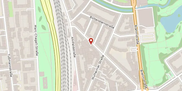 Karte der Umgebung von Weseler Str. 17, 40239 Düsseldorf