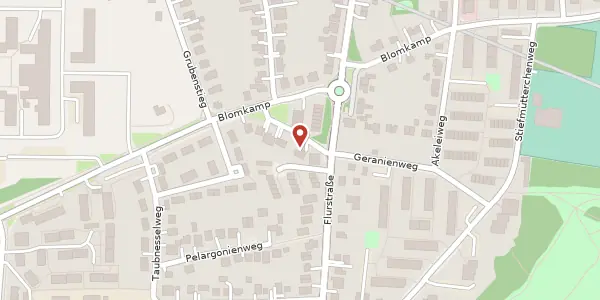 Karte der Umgebung von Geranienweg 49, 22549 Hamburg