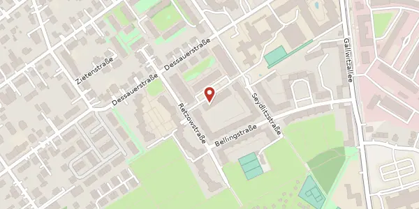 Karte der Umgebung von Retzowstraße 54A, 12249 Berlin
