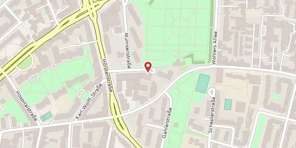 Karte der Umgebung von Norderreihe 21, 22767 Hamburg