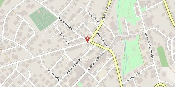 Karte der Umgebung von Westendstraße 1, 56470 Bad Marienberg