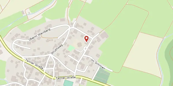 Karte der Umgebung von Hainstr. 11, 36251 Bad Hersfeld