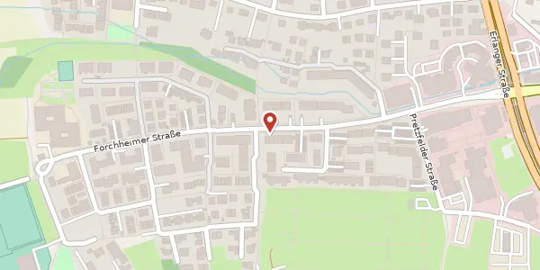 Karte der Umgebung von Forchheimer Str. 45, 90425 Nürnberg