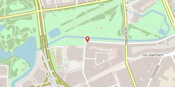 Karte der Umgebung von Goltsteinstr. 14, 40211 Düsseldorf