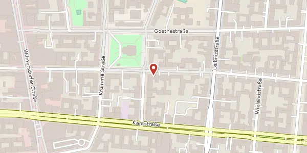 Karte der Umgebung von Pestalozzistraße 88, 10625 Berlin
