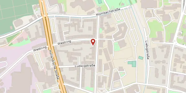 Karte der Umgebung von Gottschalkstraße 51, 34127 Kassel