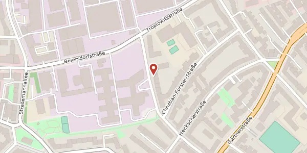 Karte der Umgebung von Wiesingerweg 30, 20253 Hamburg