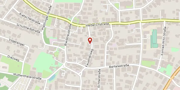 Karte der Umgebung von Faustnerweg 10, 81479 München