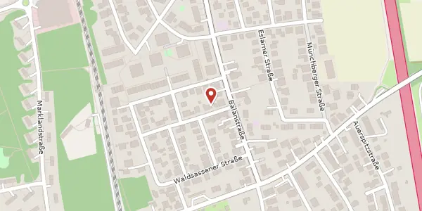 Karte der Umgebung von Schwandorfer Str. 4, 81549 München