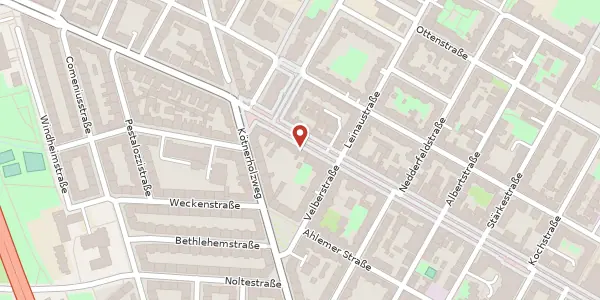 Karte der Umgebung von Limmerstraße 57, 30451 Hannover