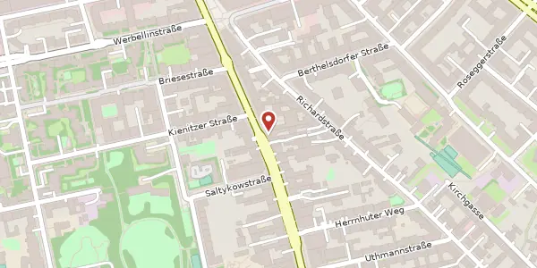 Karte der Umgebung von Karl-Marx-Straße 135, 12043 Berlin