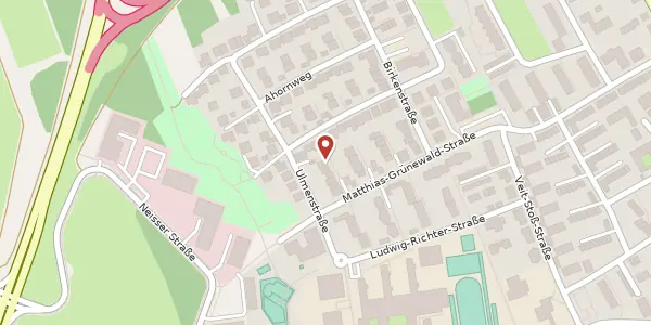 Karte der Umgebung von Matthias-Grünewald-Str. 48, 55218 Ingelheim