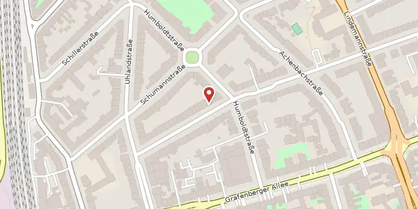 Karte der Umgebung von Goethestr. 32, 40237 Düsseldorf