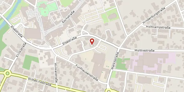 Karte der Umgebung von Philippstr. 15, 32257 Bünde