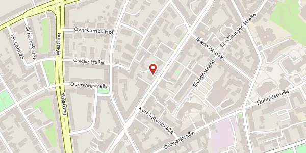 Karte der Umgebung von Bochumer Str. 52, 44623 Herne