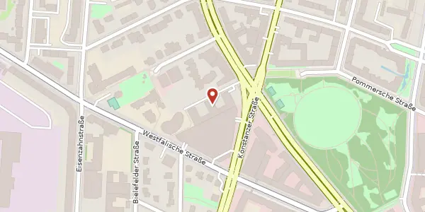 Karte der Umgebung von Brandenburgische Straße 54, 10707 Berlin