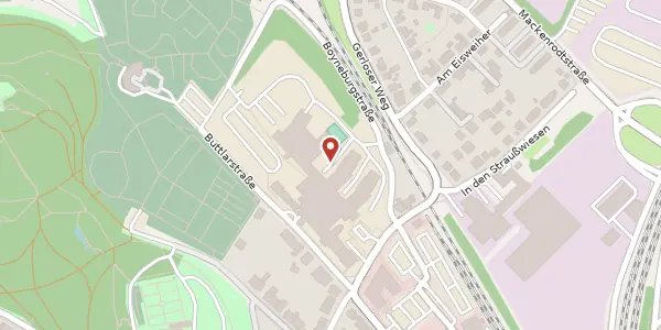 Karte der Umgebung von Buttlarstraße 74, 36039 Fulda